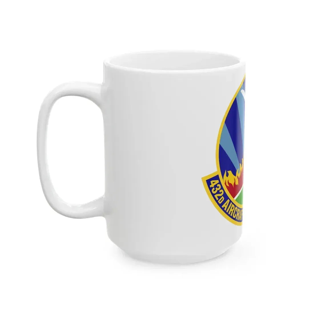 432d Aircraft Maintenance Squadron (U.S. Air Force) White Coffee Mug - Go Mug Yourself