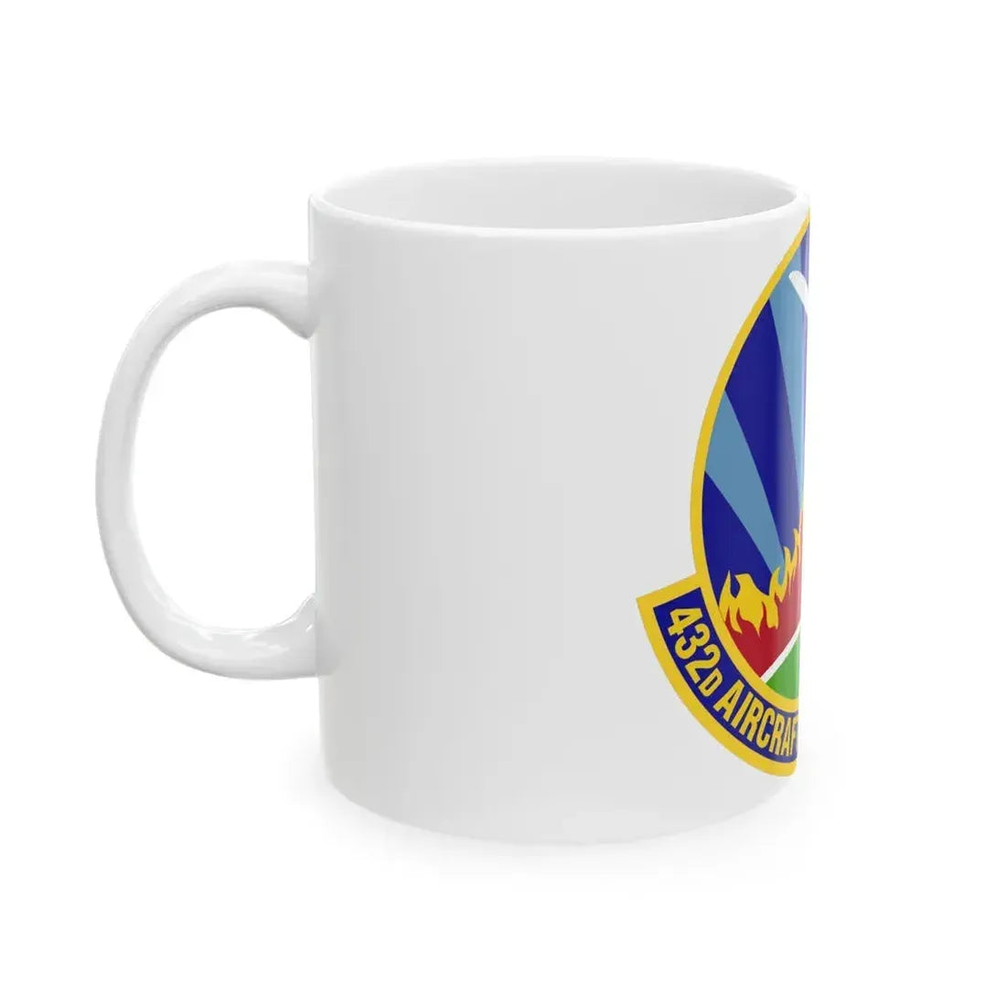 432d Aircraft Maintenance Squadron (U.S. Air Force) White Coffee Mug - Go Mug Yourself
