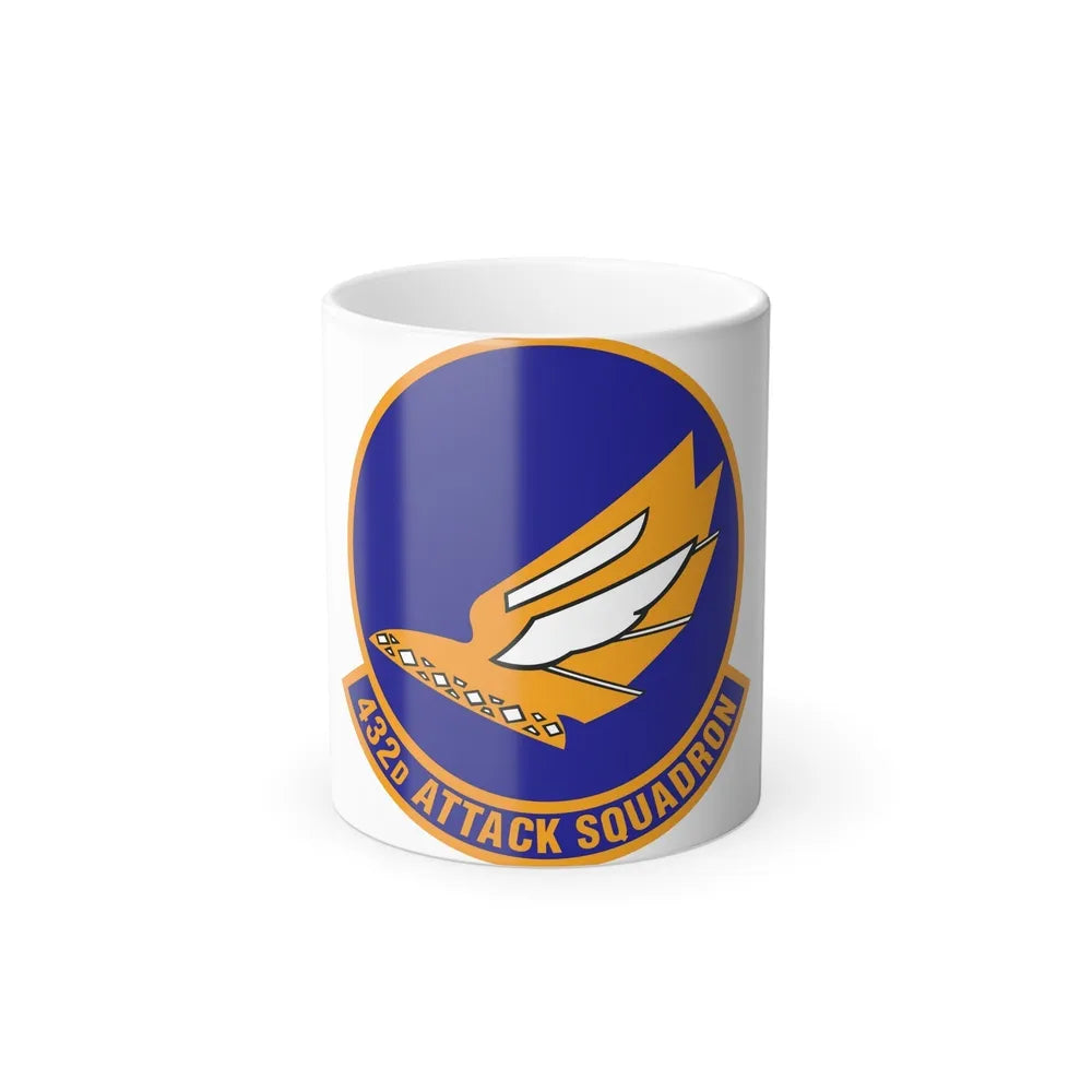 432d Attack Squadron (U.S. Air Force) Color Changing Coffee Mug-11oz-Go Mug Yourself