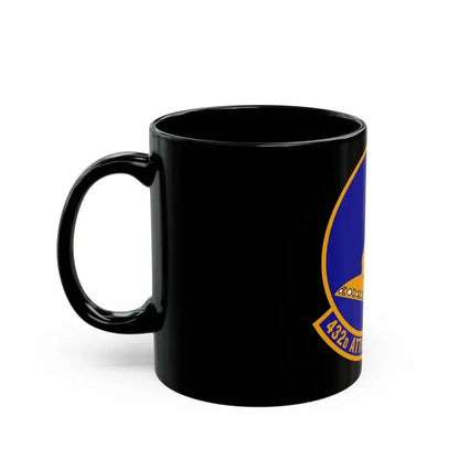 432d Attack Squadron (U.S. Air Force) Black Coffee Mug - Go Mug Yourself