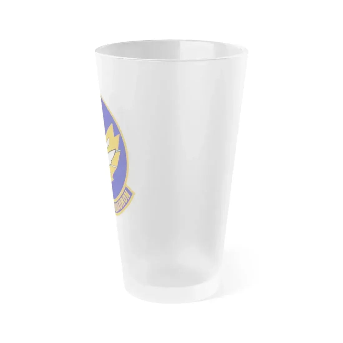 432d Attack Squadron (U.S. Air Force) Frosted Pint Glass 16oz - Go Mug Yourself