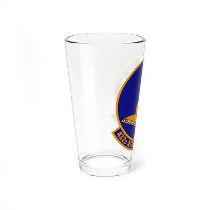 432d Attack Squadron (U.S. Air Force) Pint Glass 16oz - Go Mug Yourself