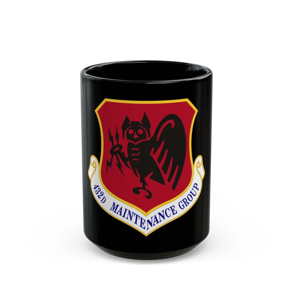 432d Maintenance Group (U.S. Air Force) Black Coffee Mug-15oz-Go Mug Yourself