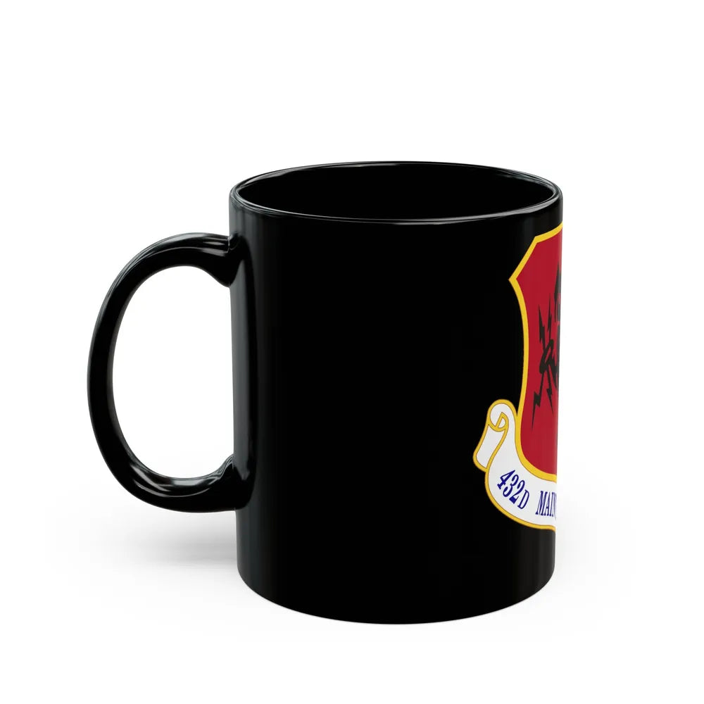 432d Maintenance Group (U.S. Air Force) Black Coffee Mug-Go Mug Yourself