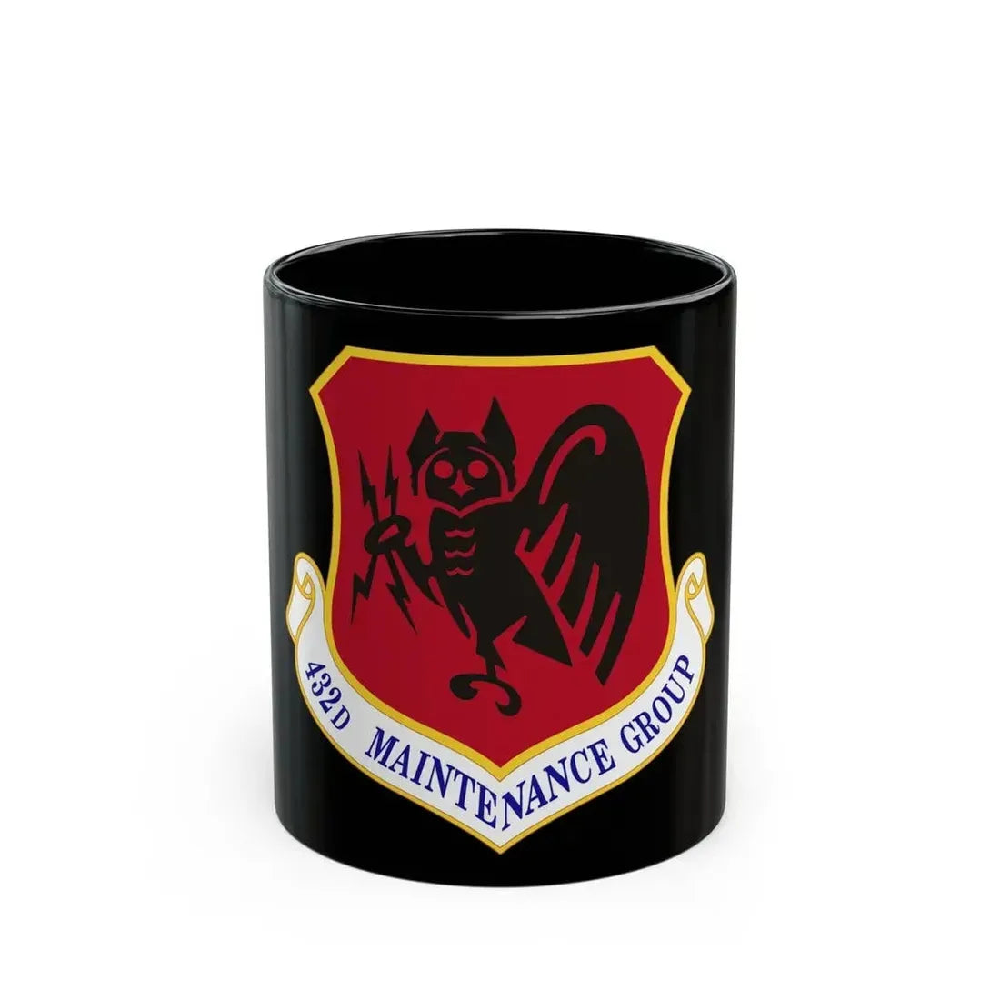 432d Maintenance Group (U.S. Air Force) Black Coffee Mug 11oz - Go Mug Yourself