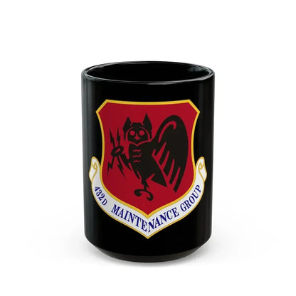 432d Maintenance Group (U.S. Air Force) Black Coffee Mug 15oz - Go Mug Yourself