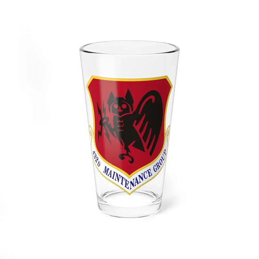 432d Maintenance Group (U.S. Air Force) Pint Glass 16oz 16oz - Go Mug Yourself