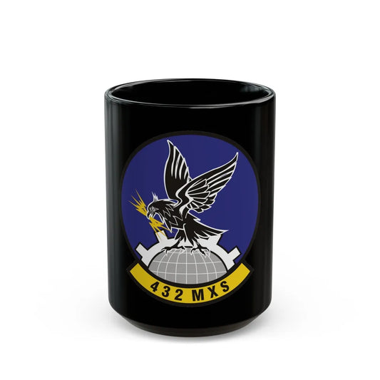 432d Maintenance Squadron (U.S. Air Force) Black Coffee Mug-15oz-Go Mug Yourself