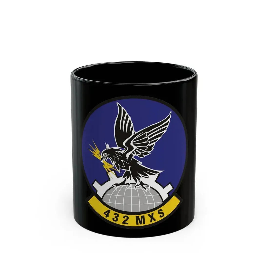432d Maintenance Squadron (U.S. Air Force) Black Coffee Mug 11oz - Go Mug Yourself