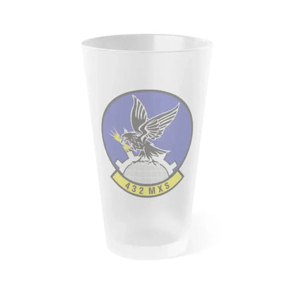 432d Maintenance Squadron (U.S. Air Force) Frosted Pint Glass 16oz 16oz Frosted - Go Mug Yourself