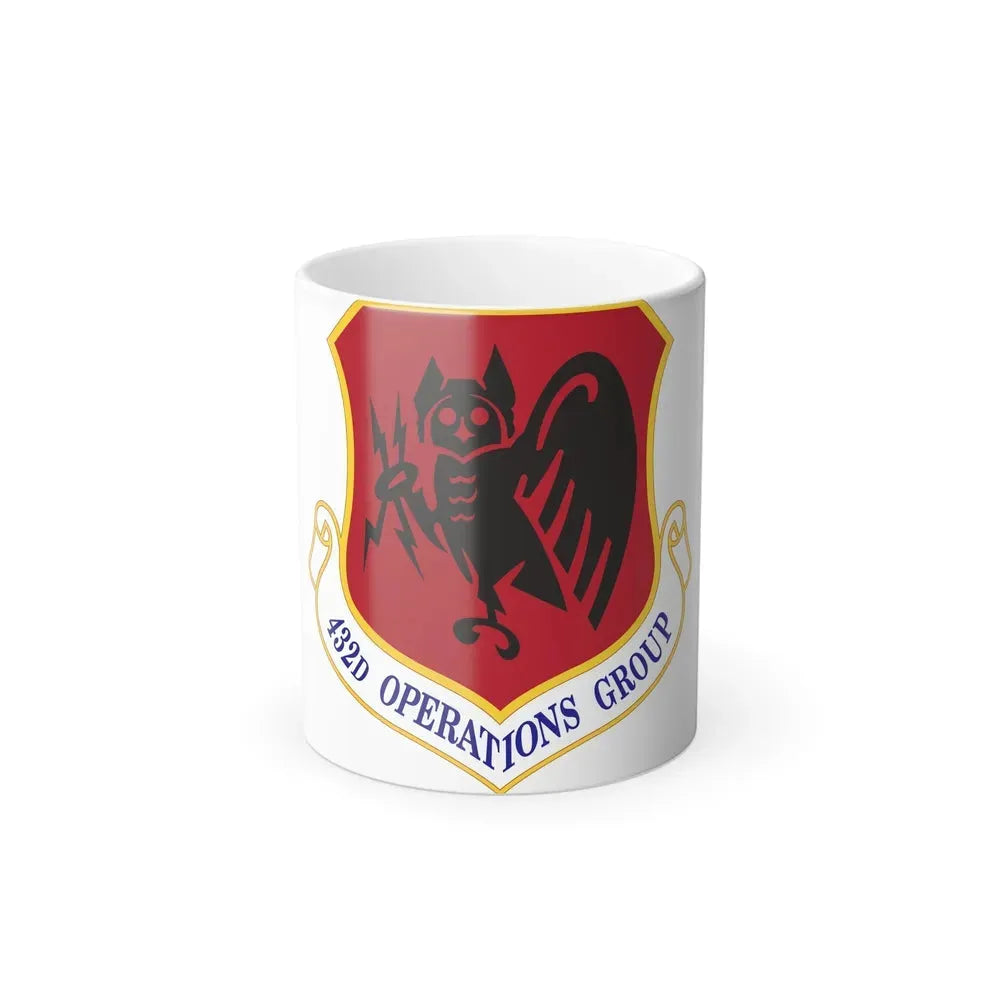432d Operations Group (U.S. Air Force) Color Changing Coffee Mug 11oz - Go Mug Yourself