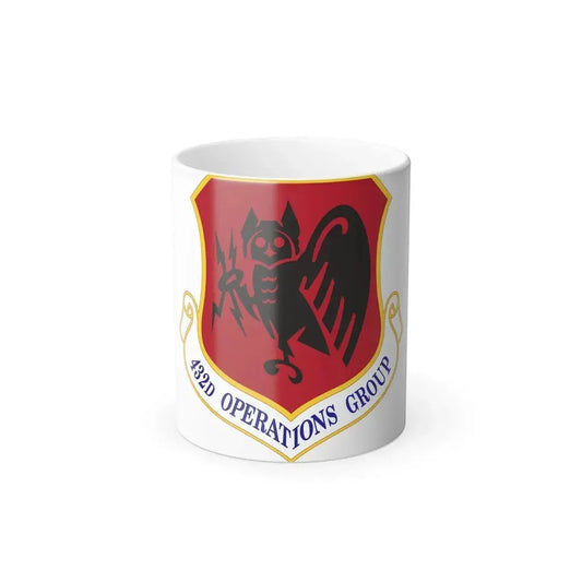 432d Operations Group (U.S. Air Force) Color Changing Coffee Mug 11oz - Go Mug Yourself