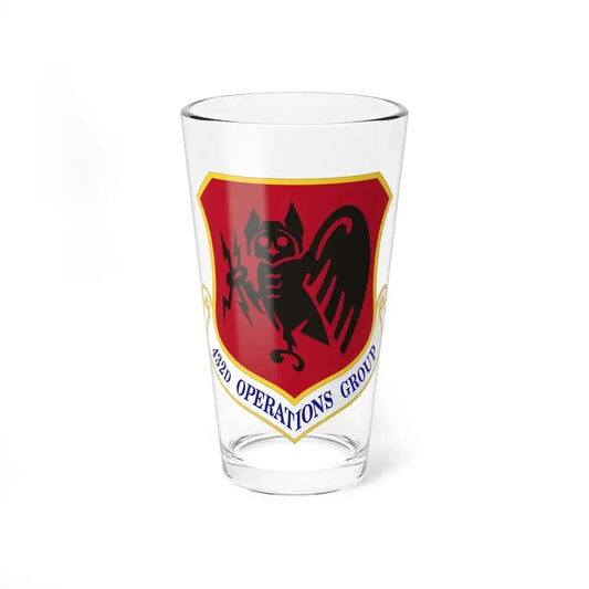 432d Operations Group (U.S. Air Force) Pint Glass 16oz 16oz - Go Mug Yourself