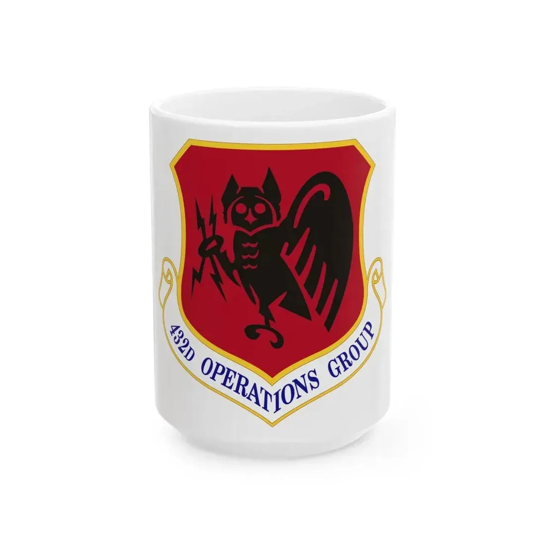 432d Operations Group (U.S. Air Force) White Coffee Mug - Go Mug Yourself