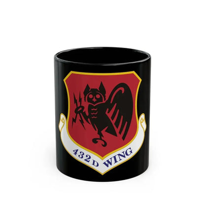 432d Wing (U.S. Air Force) Black Coffee Mug 11oz - Go Mug Yourself
