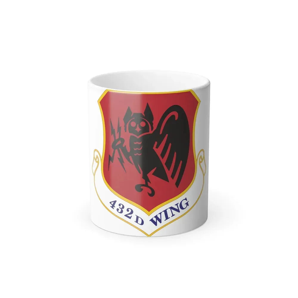 432d Wing (U.S. Air Force) Color Changing Coffee Mug 11oz - Go Mug Yourself