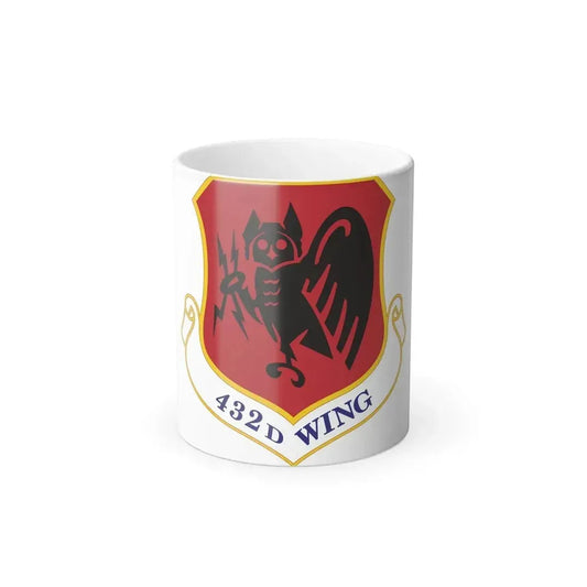 432d Wing (U.S. Air Force) Color Changing Coffee Mug 11oz - Go Mug Yourself