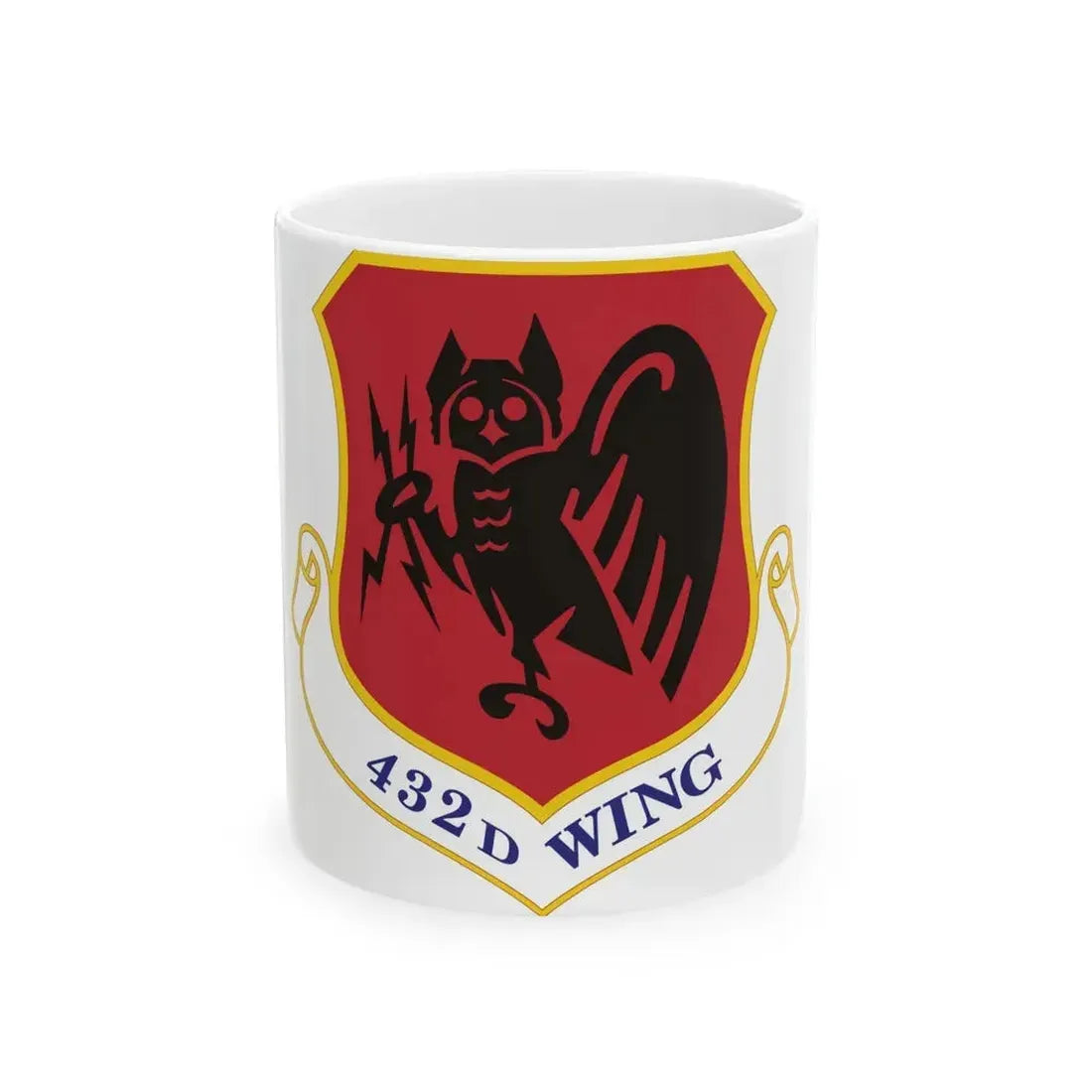 432d Wing (U.S. Air Force) White Coffee Mug 11oz - Go Mug Yourself