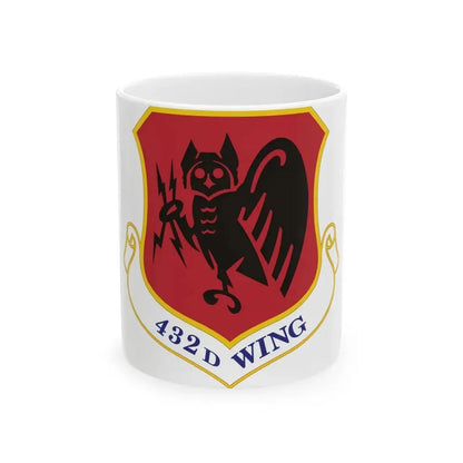 432d Wing (U.S. Air Force) White Coffee Mug 11oz - Go Mug Yourself