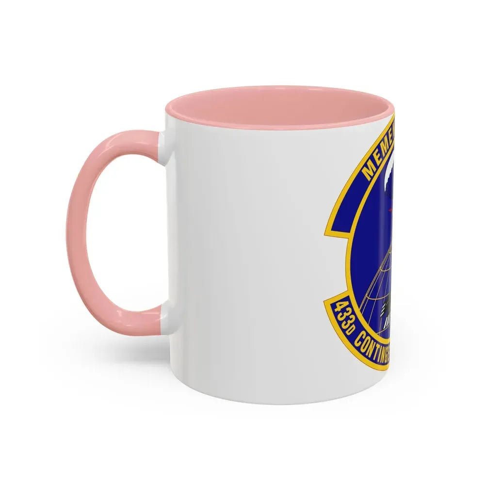 433 Contingency Response Flight AFRC (U.S. Air Force) Accent Coffee Mug - Go Mug Yourself