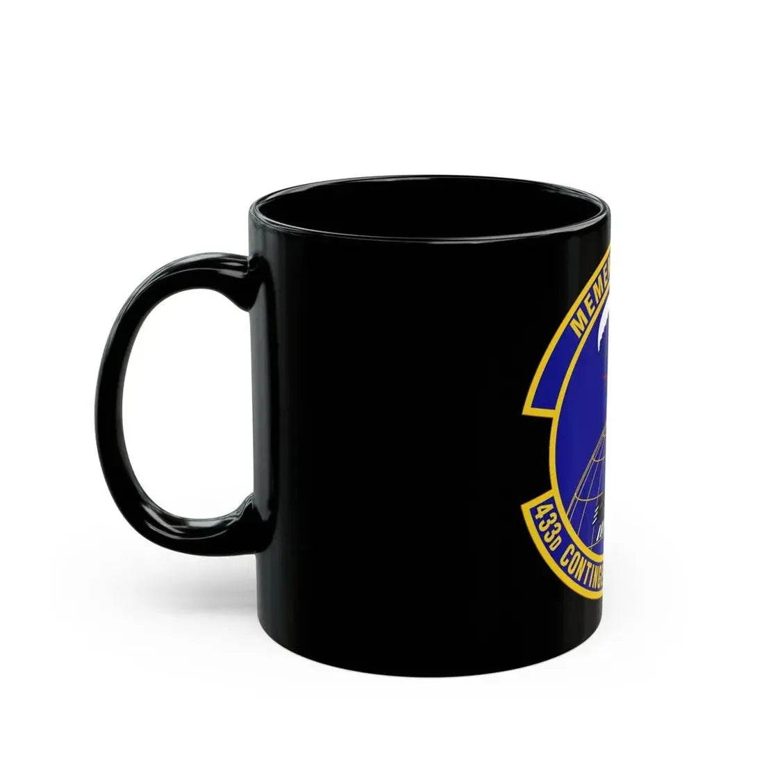 433 Contingency Response Flight AFRC (U.S. Air Force) Black Coffee Mug - Go Mug Yourself