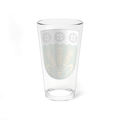 Wappen Elstertrebnitz (Germany) (Coat of Arms) Pint Glass 16oz