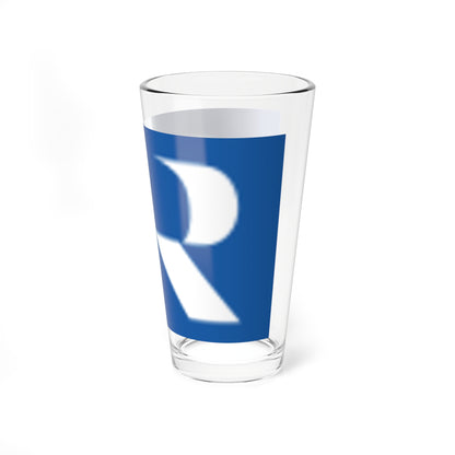 Flag of Sveriges Radio (Sweden) Pint Glass 16oz