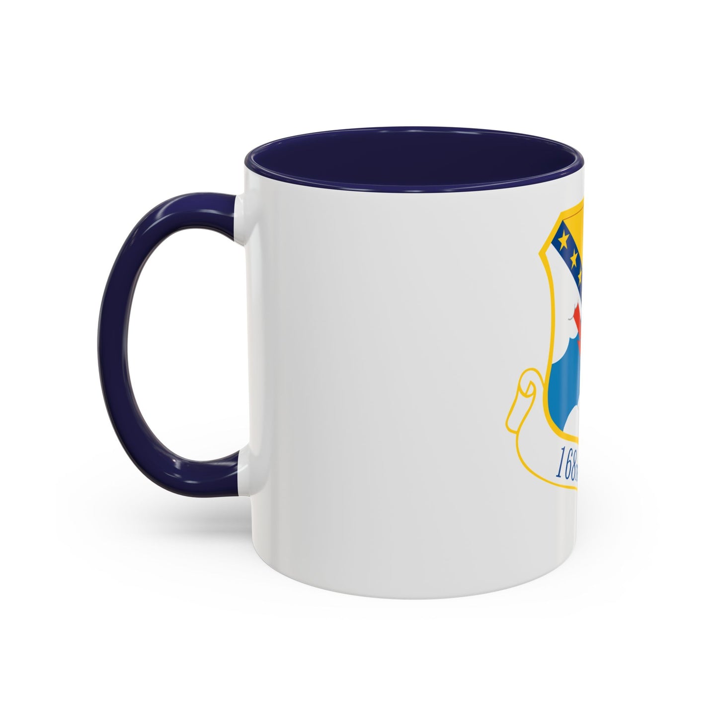 168th Wing emblem (U.S. Air Force) Accent Coffee Mug