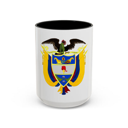 Coat of arms of Colombia 3 - Accent Coffee Mug