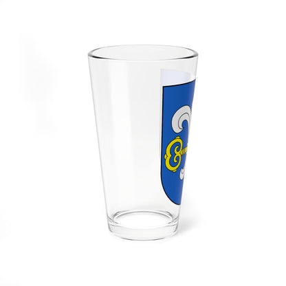 Oberhallau-blazon (Switzerland) (Coat of Arms) Pint Glass 16oz