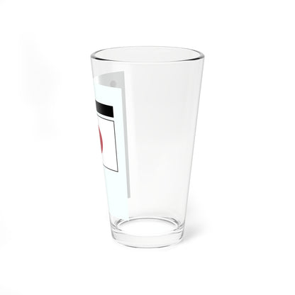 Japan mourning flag (Japan) Pint Glass 16oz