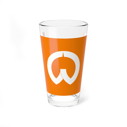 Flag of Yaotsu Gifu (Japan) Pint Glass 16oz