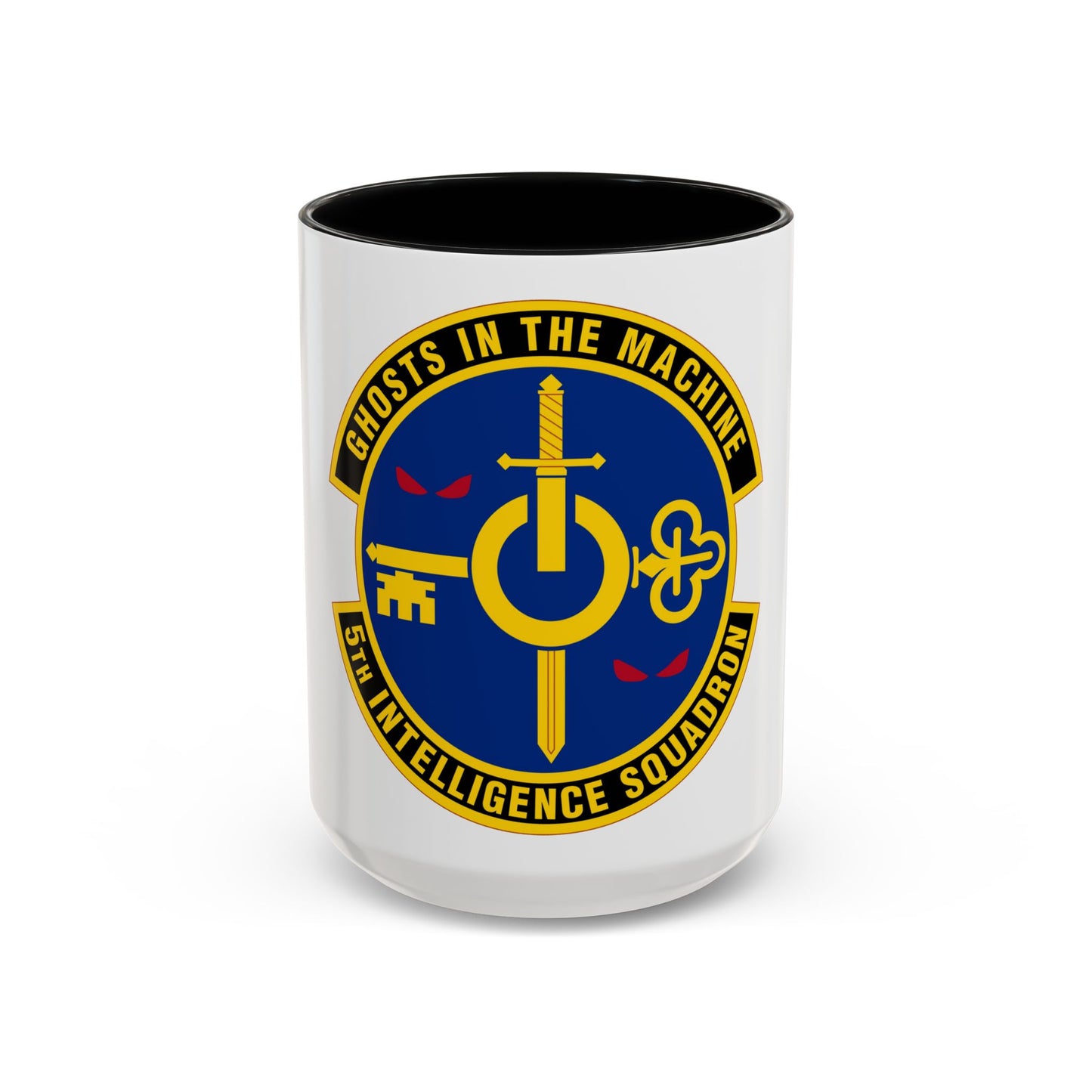 5 Intelligence Squadron ACC (U.S. Air Force) Accent Coffee Mug