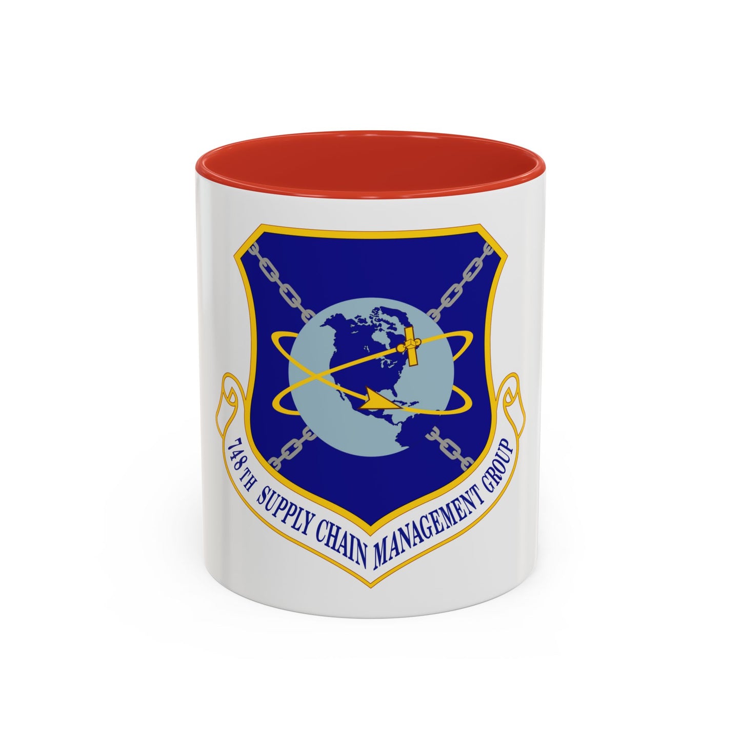 748 Supply Chain Management Group AFMC (U.S. Air Force) Accent Coffee Mug