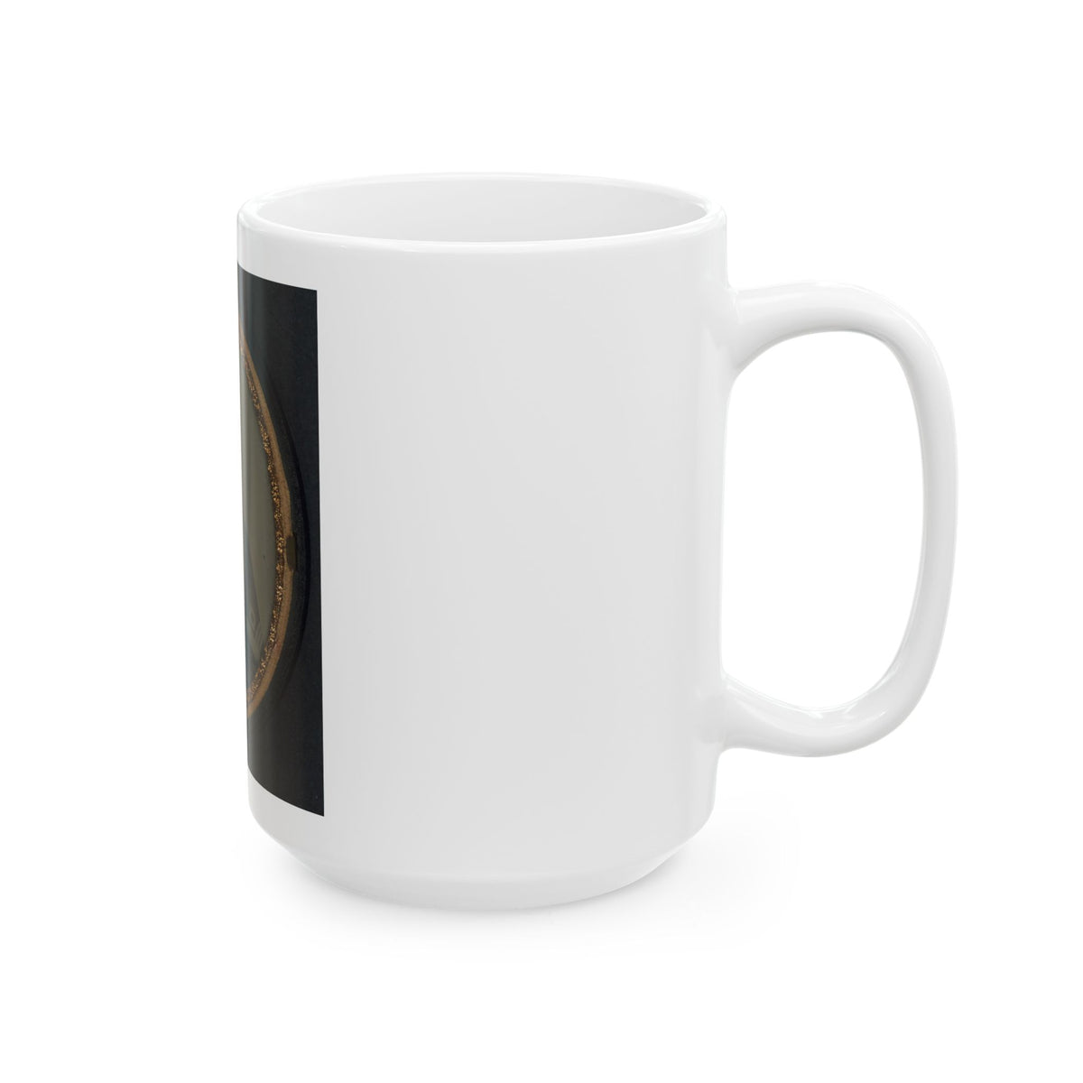 Unidentified Soldier In Union First Sergeant's Uniform (U.S. Civil War) White Coffee Mug