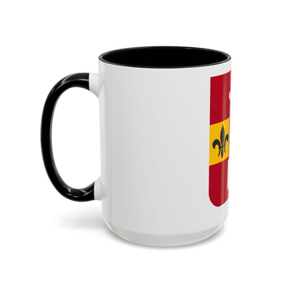 740th Antiaircraft Artillery Gun Battalion v2 (U.S. Army) Accent Coffee Mug