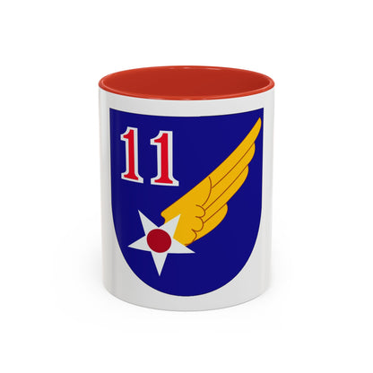 11 Air Force (U.S. Army) Accent Coffee Mug
