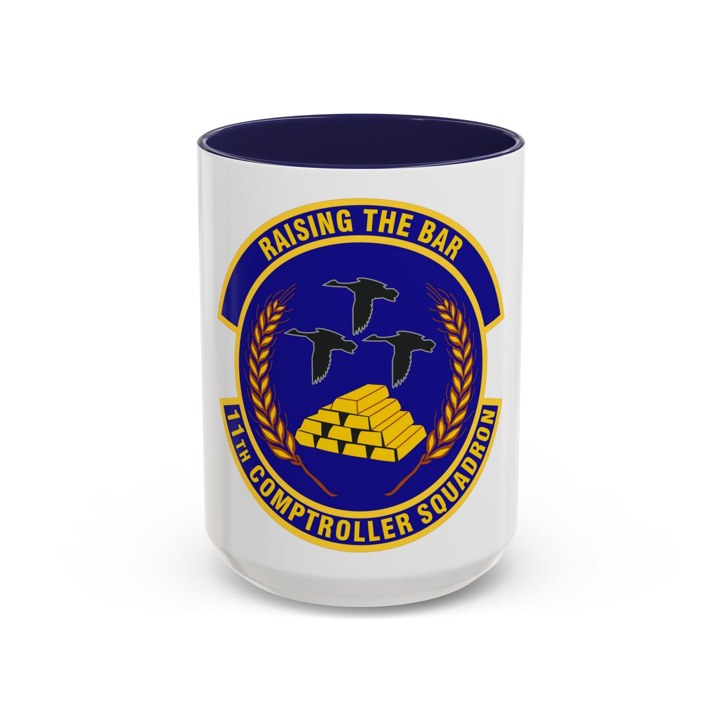 11th Comptroller Squadron (U.S. Air Force) Accent Coffee Mug