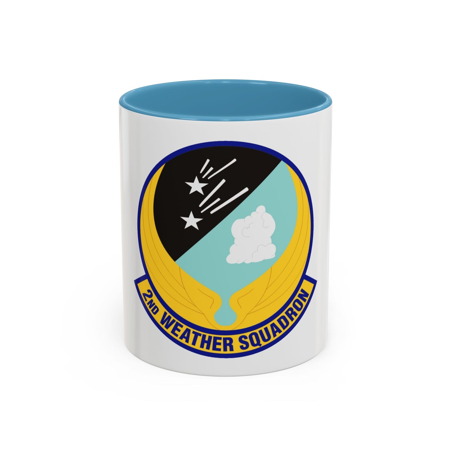 2d Weather Squadron (U.S. Air Force) Accent Coffee Mug