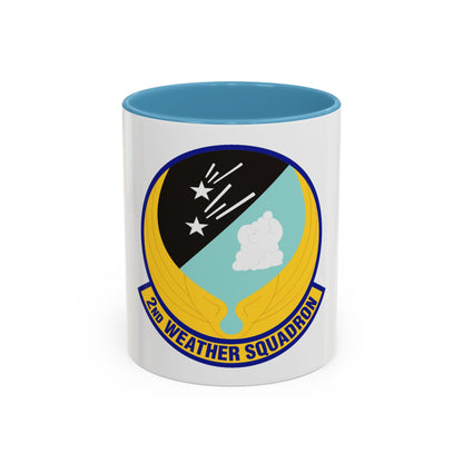 2d Weather Squadron (U.S. Air Force) Accent Coffee Mug