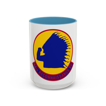 44 Reconnaissance Squadron ACC (U.S. Air Force) Accent Coffee Mug