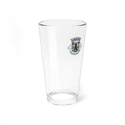 Vila Nova de Gaia COA (Coat of Arms) Pint Glass 16oz