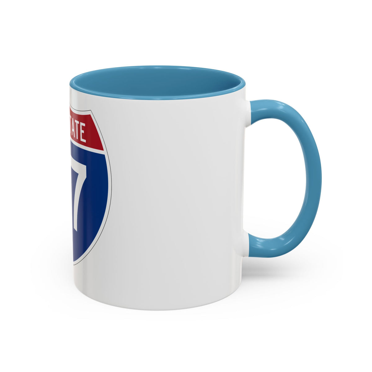 Interstate 57 (U.S. Highways) Accent Coffee Mug