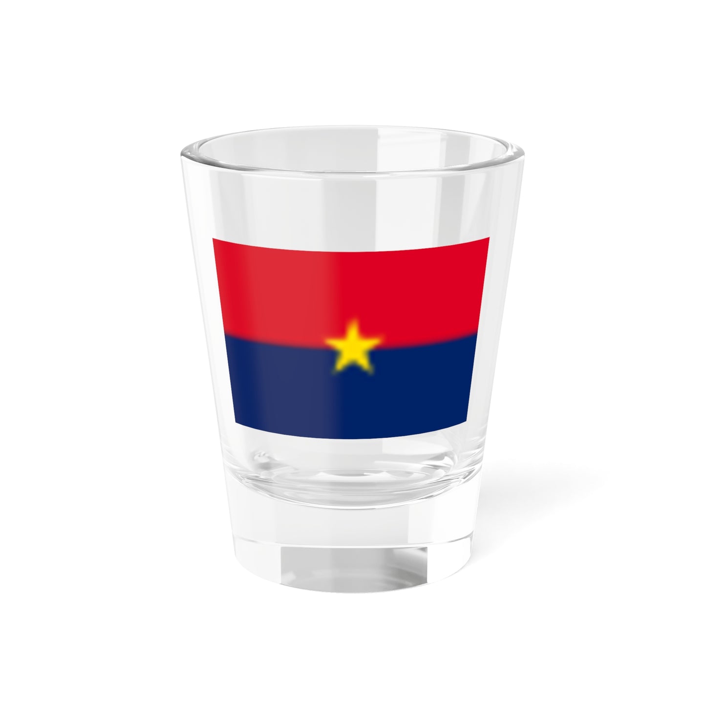 Flag of Fujian Peoples Government (China) Shot Glass 1.5oz