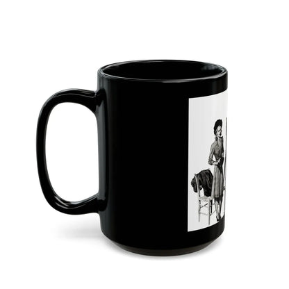 Dark Fortune, Liberty magazine, November 16, 1940 - Black Coffee Mug-Go Mug Yourself