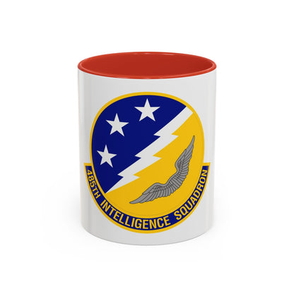 485 Intelligence Squadron ACC (U.S. Air Force) Accent Coffee Mug