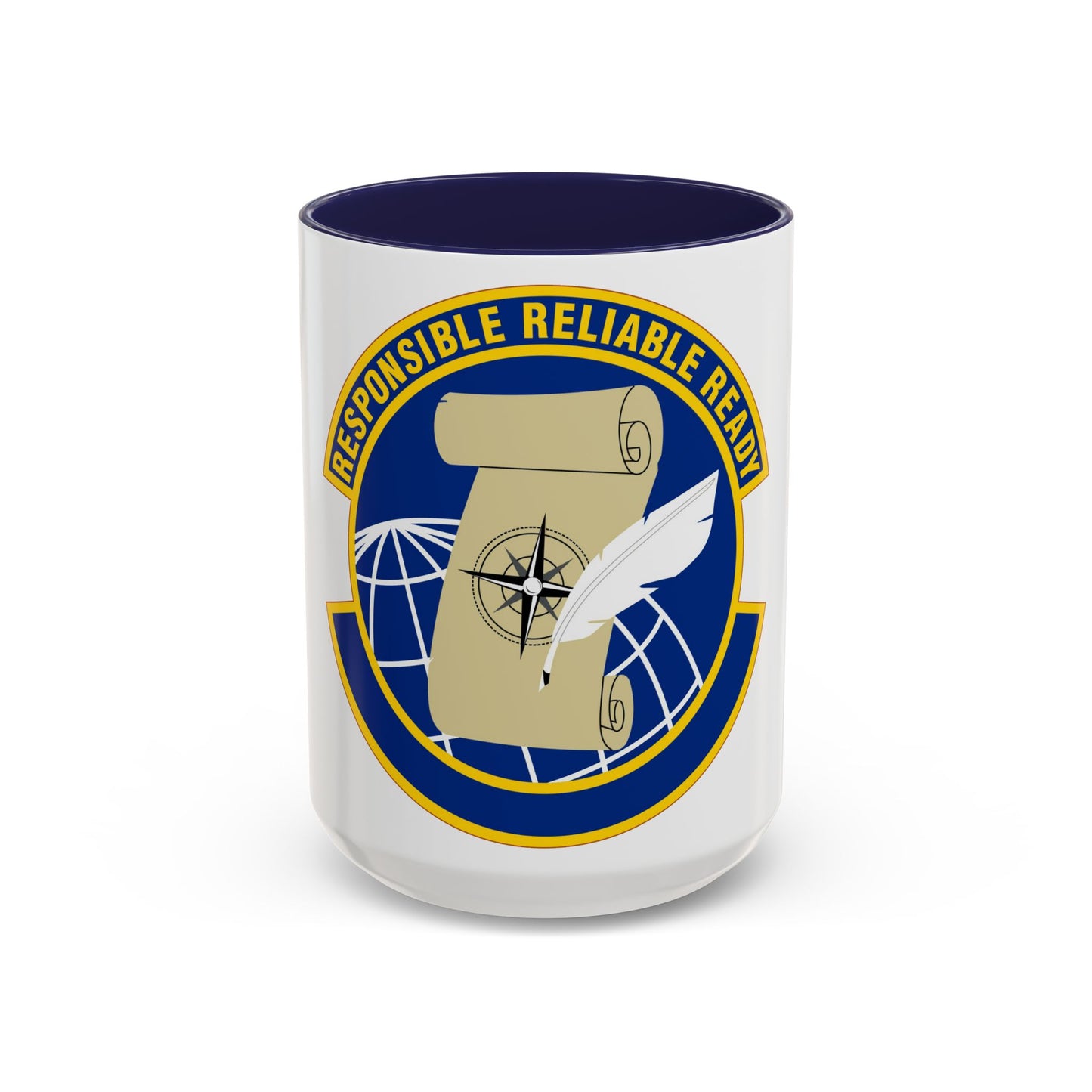 764 Enterprise Sourcing Squadron AFMC (U.S. Air Force) Accent Coffee Mug