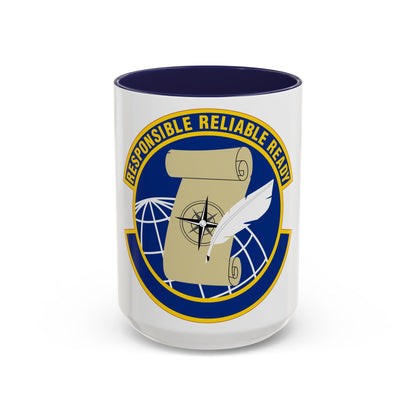 764 Enterprise Sourcing Squadron AFMC (U.S. Air Force) Accent Coffee Mug