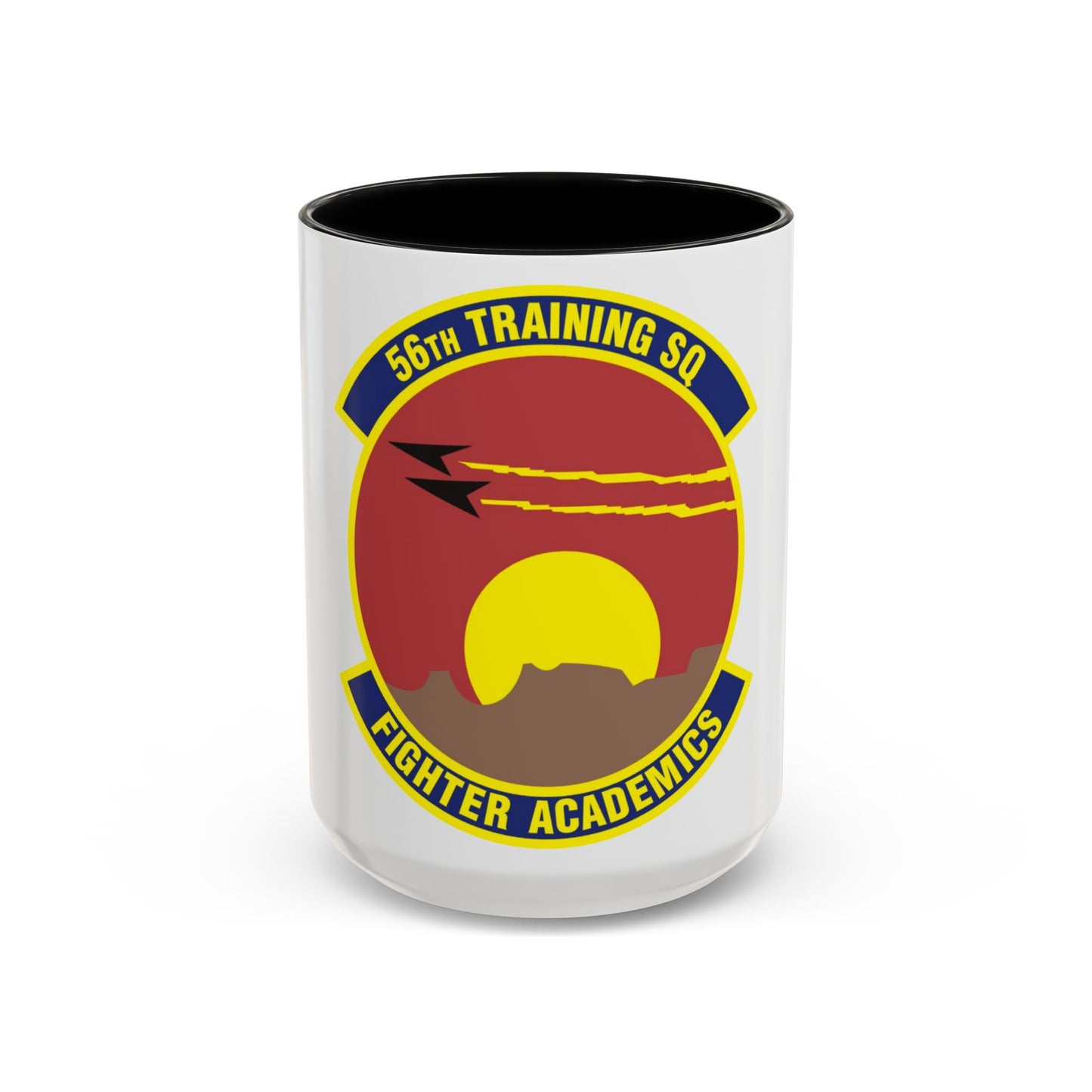 56 Training Squadron AETC (U.S. Air Force) Accent Coffee Mug