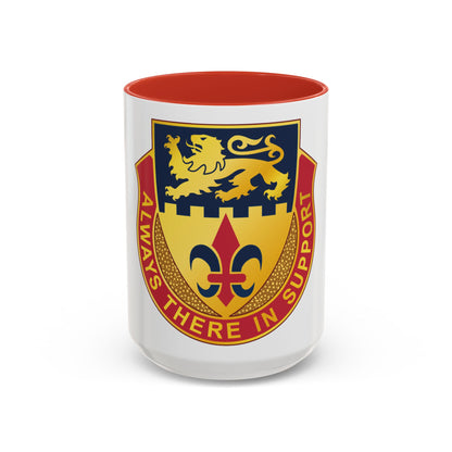 55 Personnel Services Battalion (U.S. Army) Accent Coffee Mug
